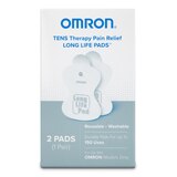 Omron TENS Therapy Pain Relief Long Life Pads, 2 CT, thumbnail image
