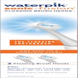 Waterpik Sonic-Fusion 2-Pack Replacement Brush Heads - White, thumbnail image 1 of 4