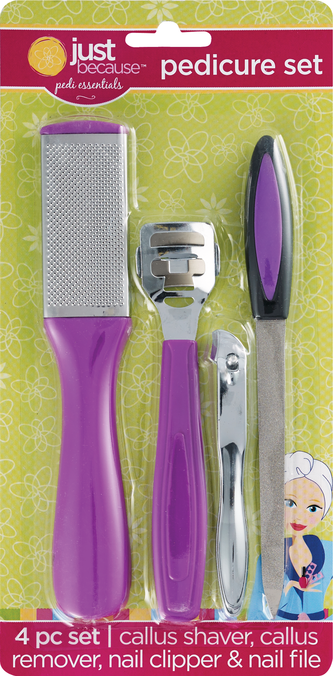 Just Because Pedi Essentials Pedicure Set