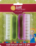 Just Because Nail Brush, 2CT, thumbnail image 1 of 1