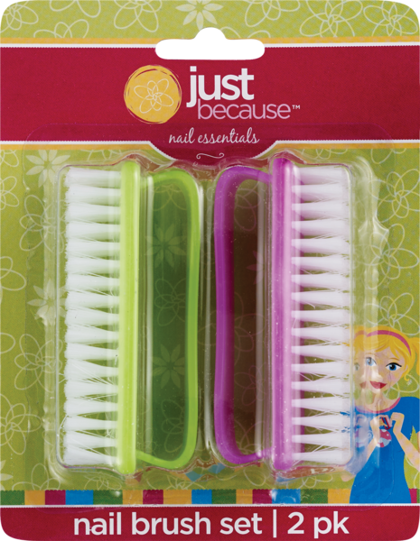 Just Because Nail Brush, 2CT