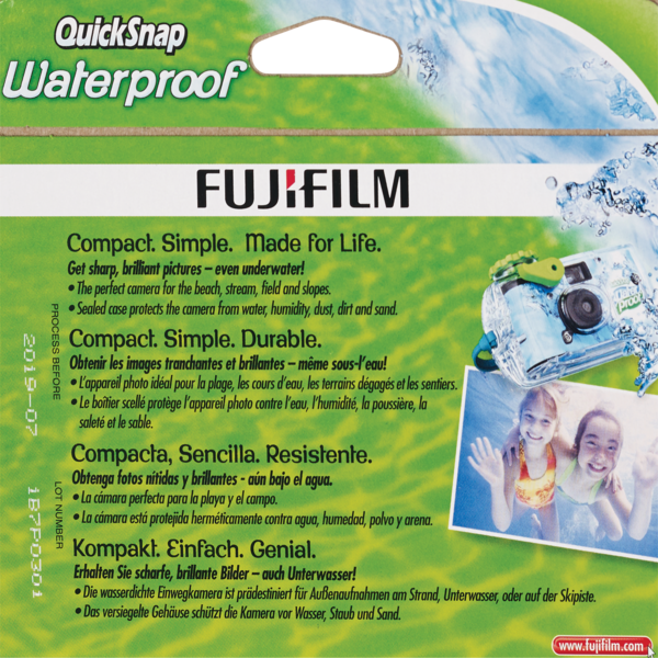 FujiFilm QuickSnap Waterproof Camera