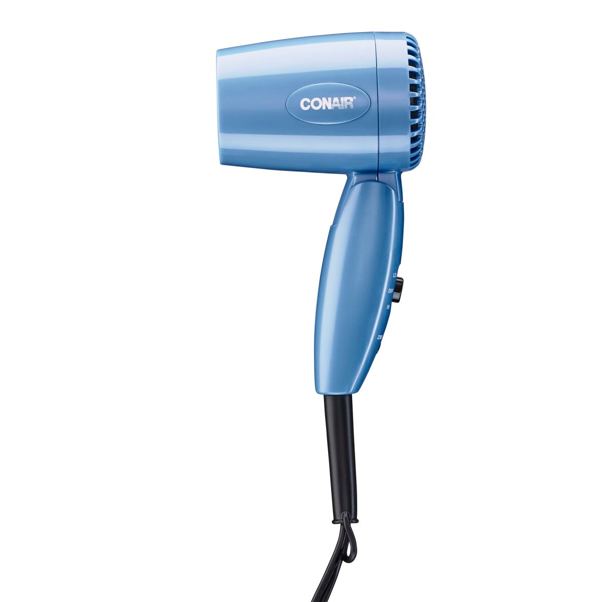 Conair 1600W Lightweight Compact Hair Dryer, Blue