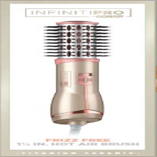 Conair InfinitiPRO Frizz Free Hot Air Brush, 1 IN
