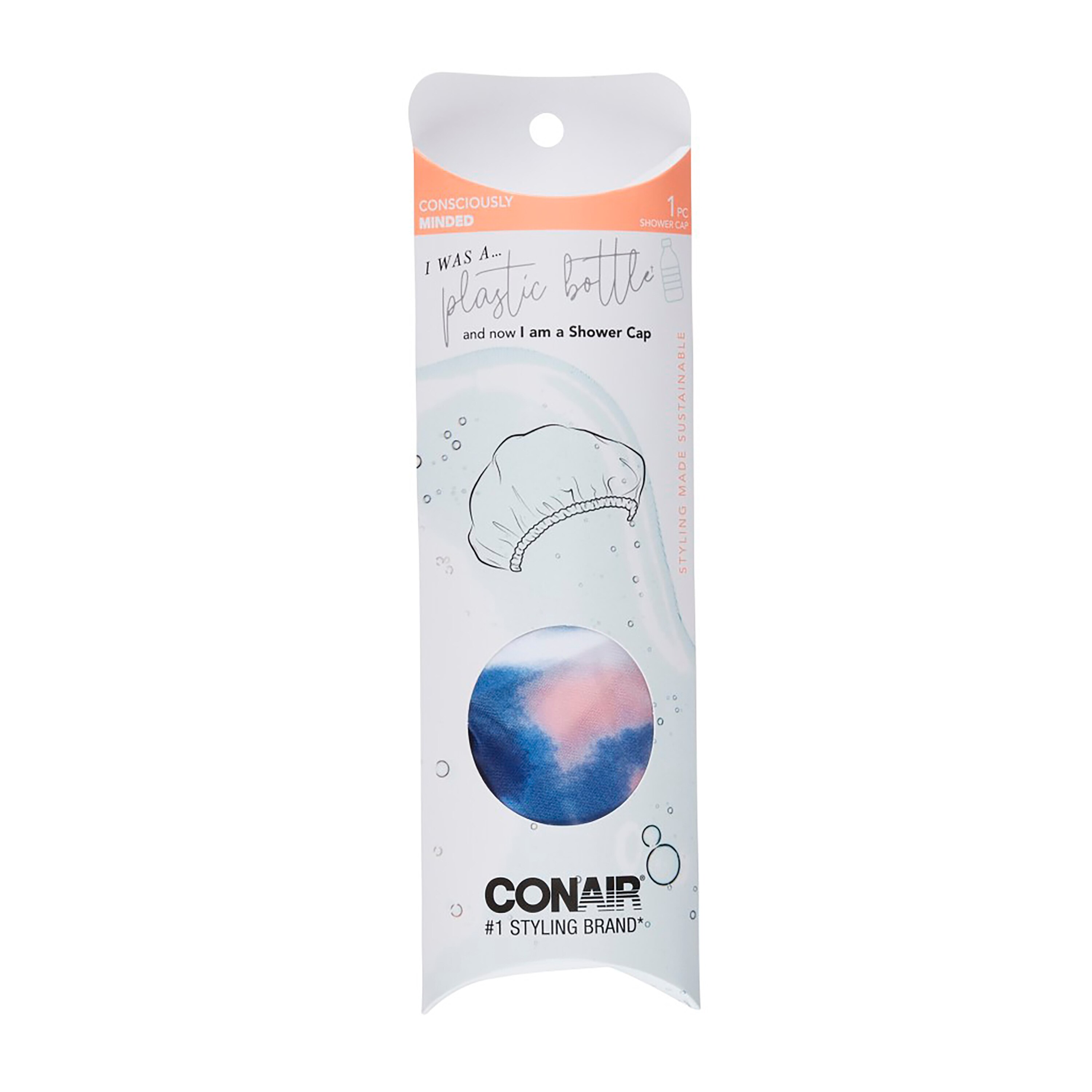 Conair Consciously Minded Shower Cap 1pk image.