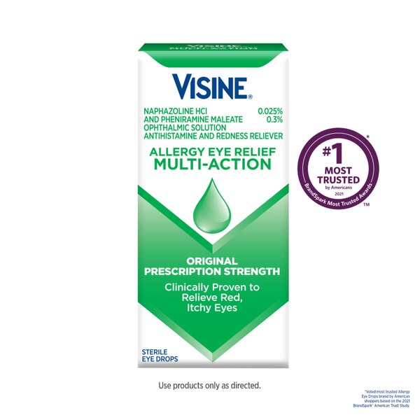 Visine Allergy Eye Relief Multi-Action Drops, 0.5 OZ