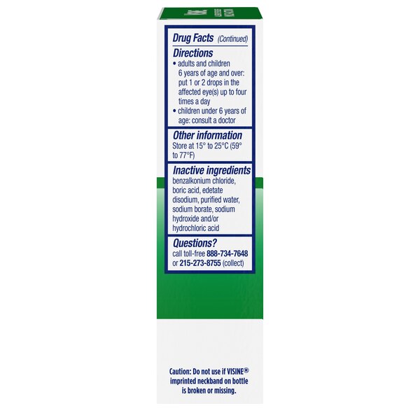 Visine Allergy Eye Relief Multi-Action Drops, 0.5 OZ