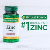 Nature's Bounty Zinc 50mg Immune Health Caplets, thumbnail image 4 of 6