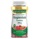 Nature¿s Bounty Magnesium Citrate 270mg, Raspberry Gummies, 90 CT, thumbnail image 1 of 6
