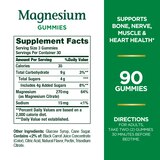 Nature¿s Bounty Magnesium Citrate 270mg, Raspberry Gummies, 90 CT, thumbnail image 2 of 6