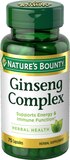 Nature's Bounty Ginseng Complex Plus Royal Jelly Capsules, 75CT, thumbnail image 1 of 1