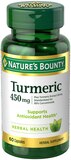 Nature's Bounty Turmeric Curcumin Capsules, 450 mg, 60 CT, thumbnail image 1 of 2