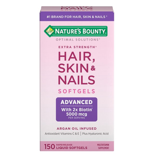 Nature's Bounty Optimal Solutions Hair, Skin & Nails Softgels