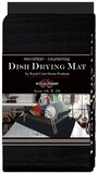 Royal Crest Microfiber Counter Dish Drying Mat, Black, thumbnail image 1 of 1