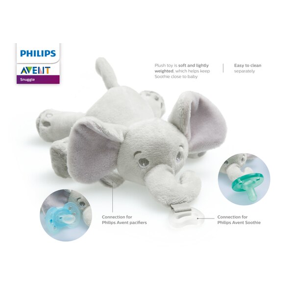 Philips Avent Soothie Snuggle Pacifier Holder, 1 CT