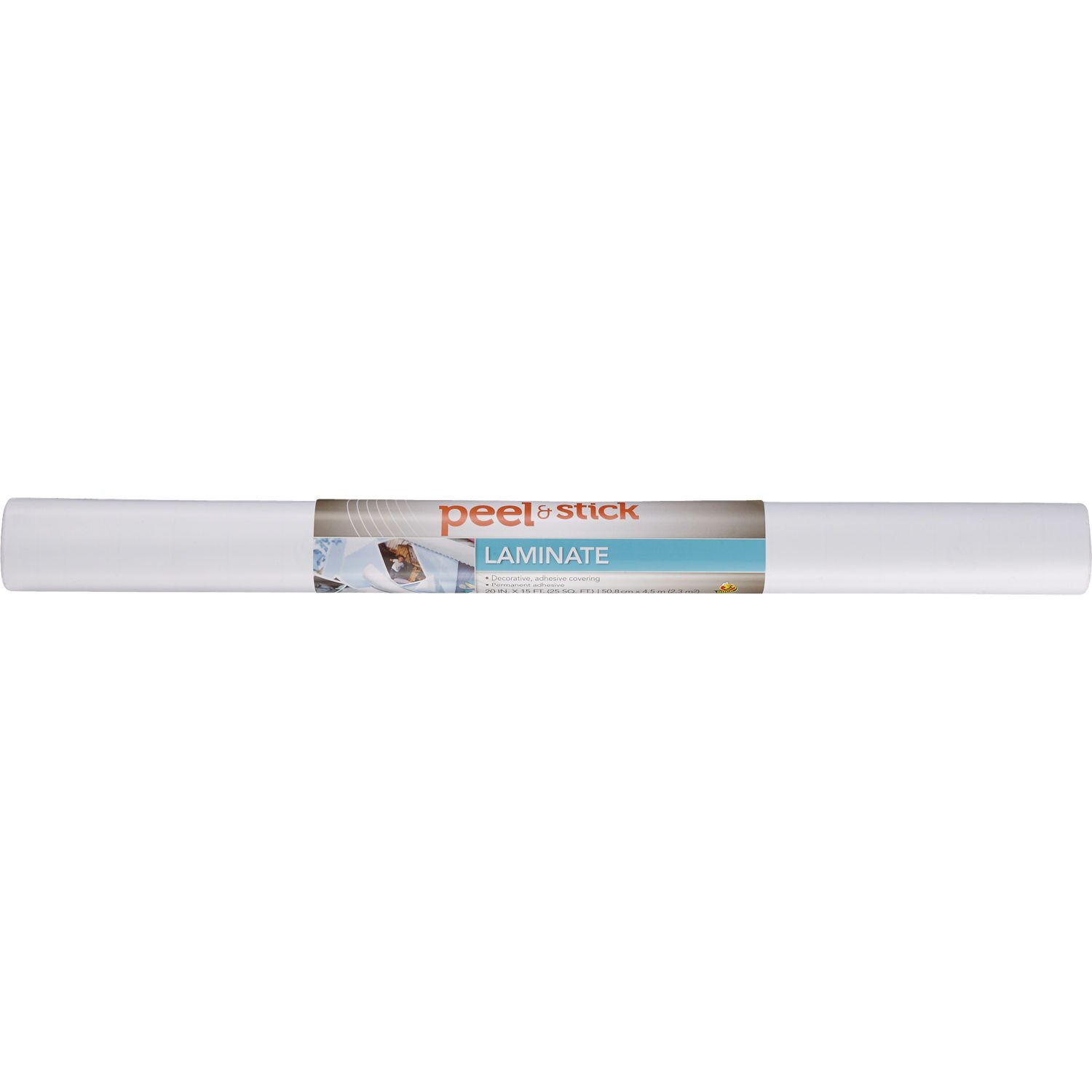 Duck Peel & Stick Laminate Adhesive Covering 20"" x 15' image.