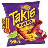 Takis Fuego Hot Chili Pepper & Lime Rolled Tortilla Chips, 9.9 oz, thumbnail image 1 of 12