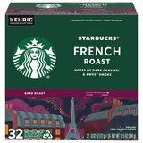 Starbucks K-Cup Pods, French Roast Coffee, 32 ct, 13.5 oz, thumbnail image 1 of 3
