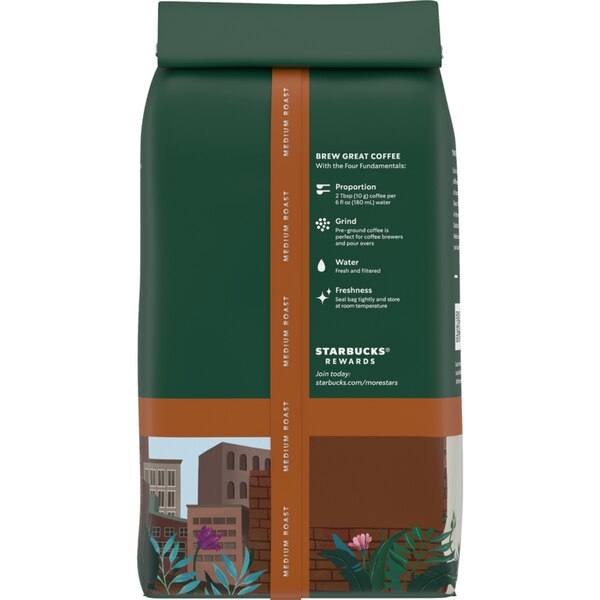 Starbucks Pike Place Roast Ground Coffee, 12 oz