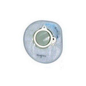 Coloplast Assura 2-piece Midi Closed Pouch Transparent, 30CT image.