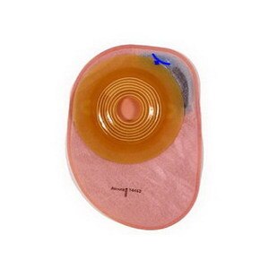 Coloplast Assura 1-piece Cut-to-Fit Midi Closed Pouch Opaque, 10CT image.