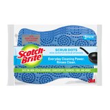 Scotch-Brite Scrub Dots Non-Scratch Scrub Sponges, 3 CT, thumbnail image 1 of 3