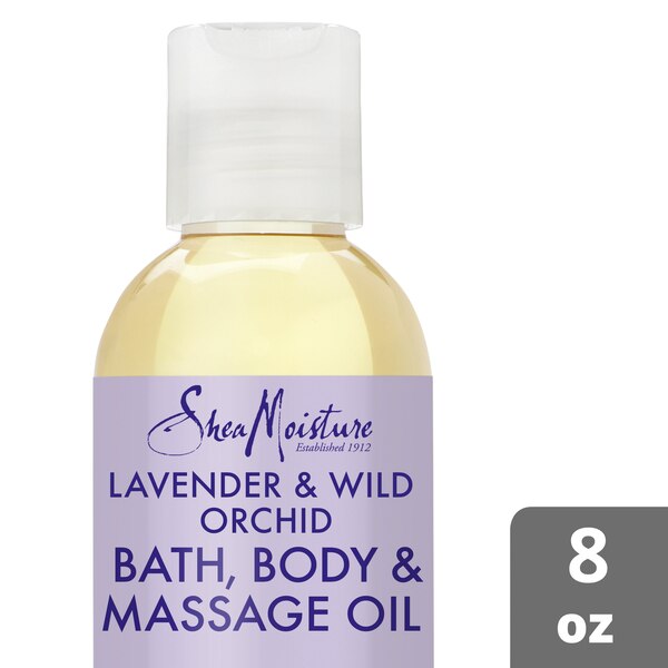SheaMoisture Bath, Massage & Body Oil, 8 OZ