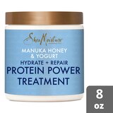 Shea Moisture Manuka Honey & Yougurt Protein Hydrate & Repair Protein Power Treatment, 8 OZ, thumbnail image 5 of 5