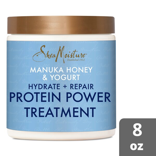 Shea Moisture Manuka Honey & Yougurt Protein Hydrate & Repair Protein Power Treatment, 8 OZ