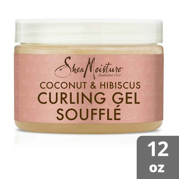 SheaMoisture Coconut & Hibiscus Curling Gel Souffle, 12 OZ