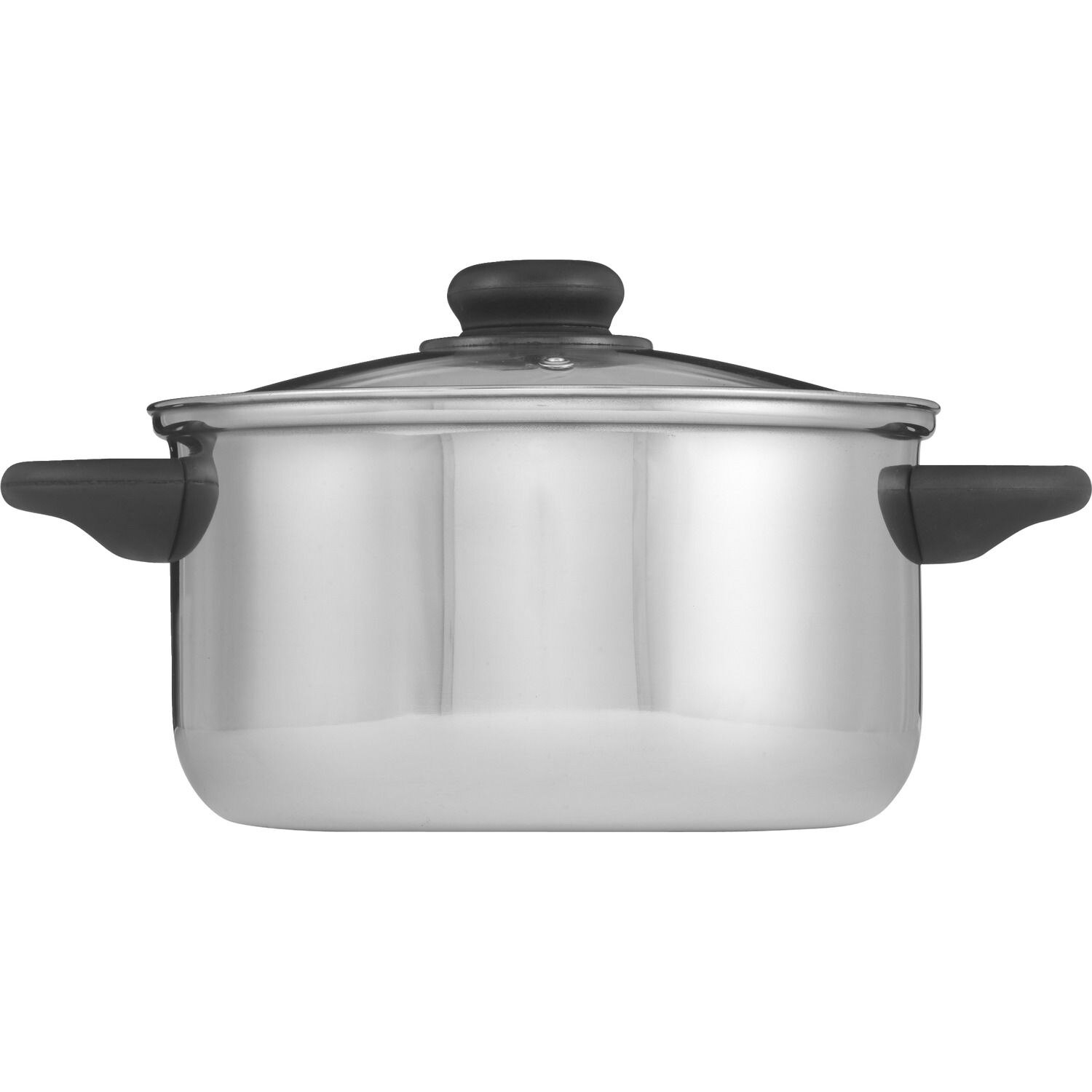 Good Cook 5 Qt Stainless Steel Dutch Oven with Lid image.