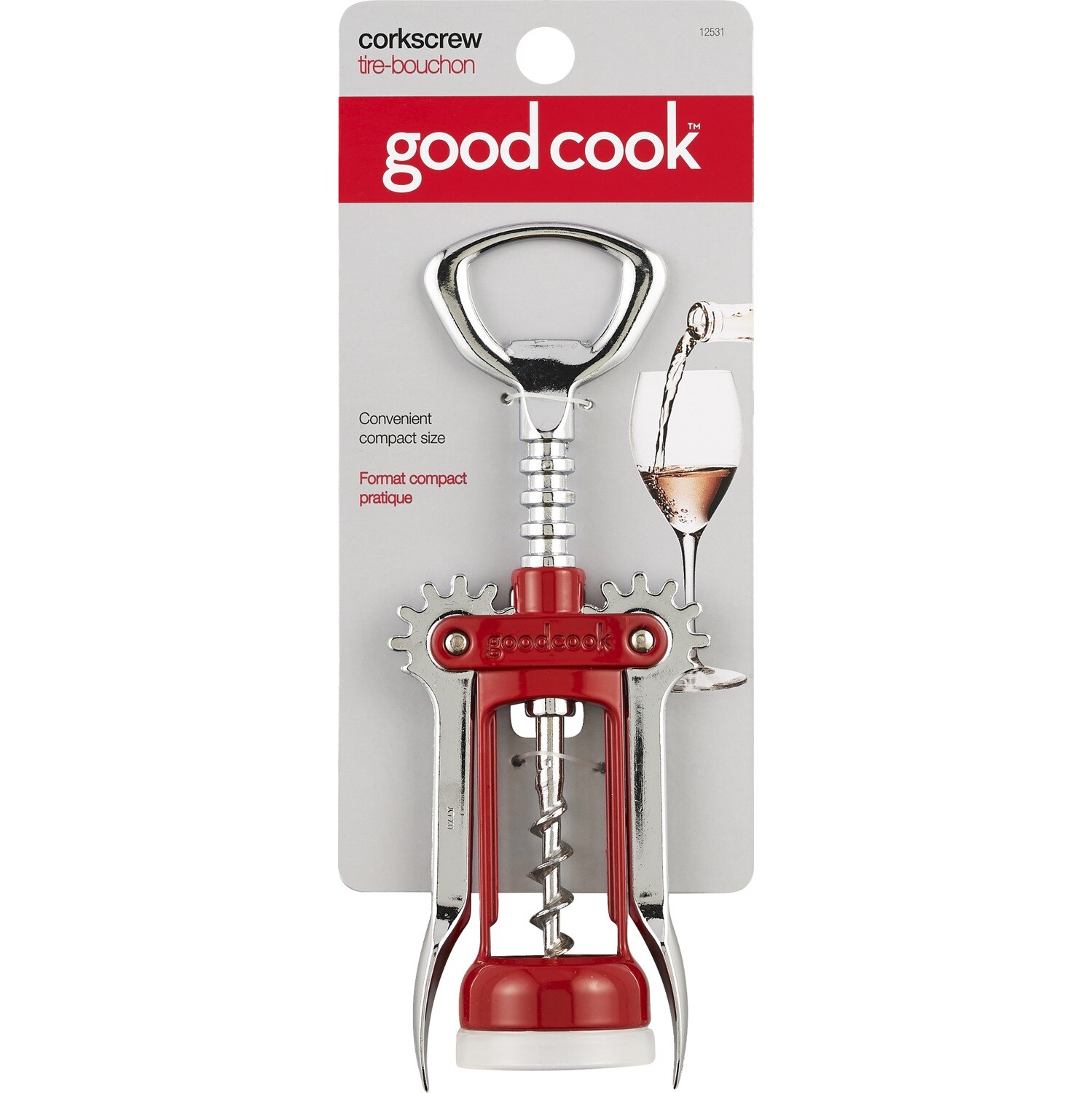 Good Cook Winged Corkscrew image.