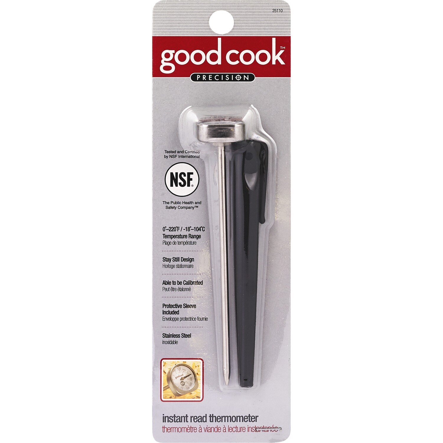 Good Cook Instant Read Thermometer 1 Inch