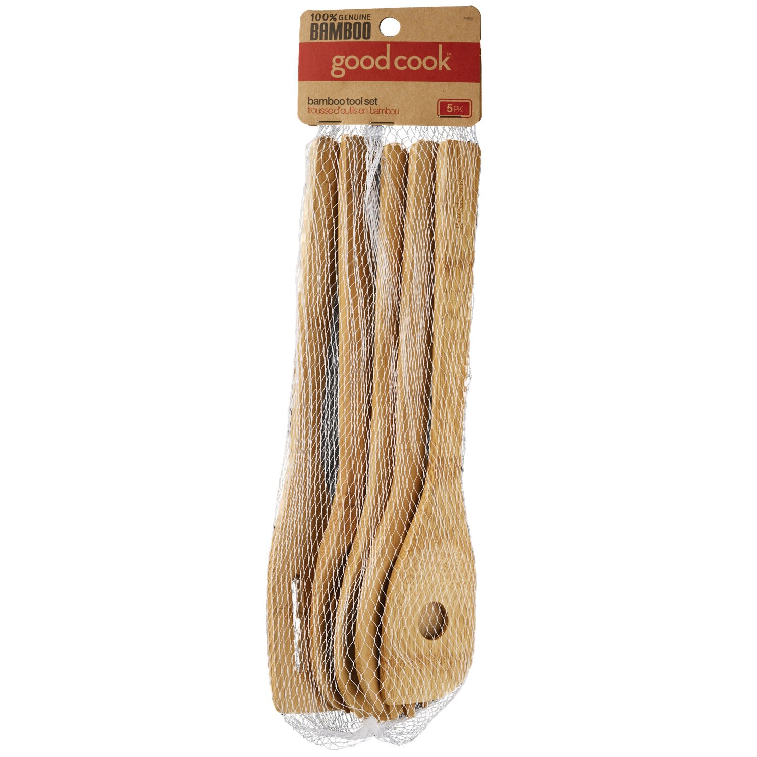 Good Cook Bamboo 5 Piece Tool Set image.