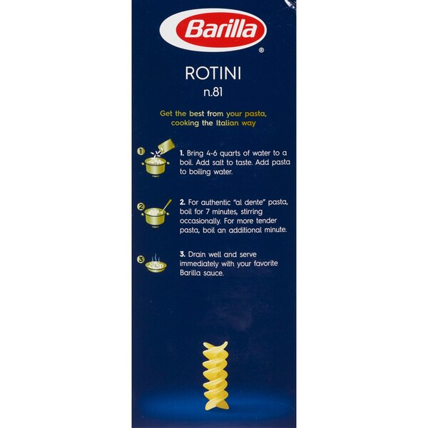 Barilla Rotini, No. 81, 16 oz
