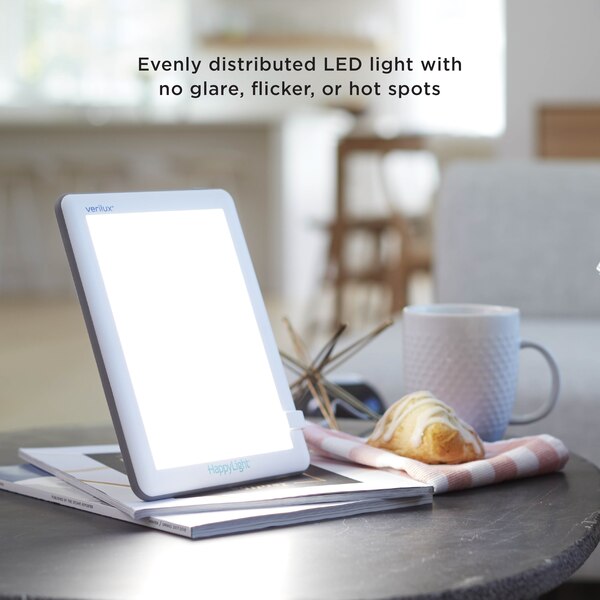 Verilux HappyLight Lucent UV-Free LED Light Therapy Lamp