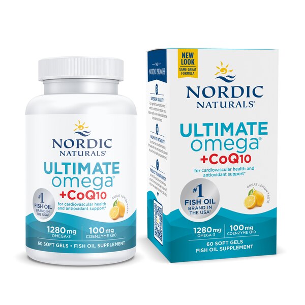 Nordic Naturals Ultimate Omega + CoQ10, 60 CT