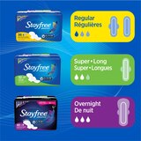 Stayfree Ultra Thin Long Pads With Wings Super Absorbency, thumbnail image 4 of 5