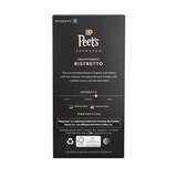 Peet's Espresso Ristretto Decaffeinato Medium Roast Capsules, 10 CT, thumbnail image 2 of 4