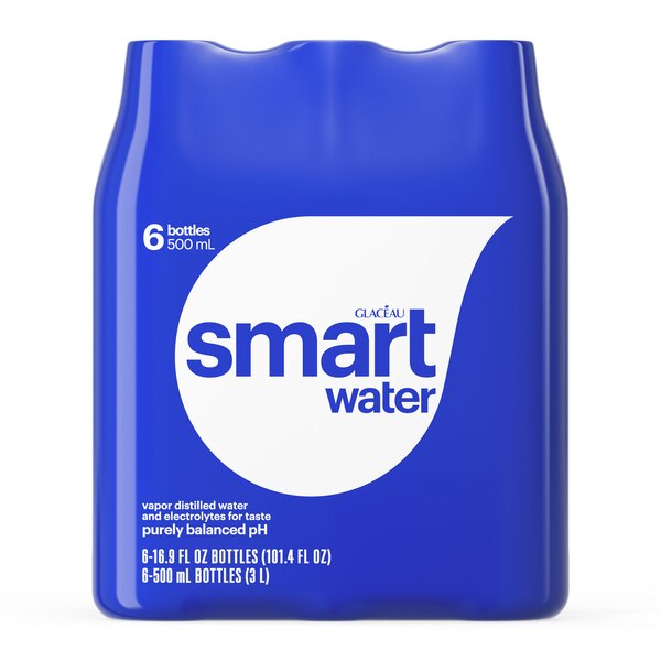 Smartwater Vapor Distilled Premium Water Bottle