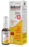 ReBoost Zinc +13 Sore Throat Spray, Cherry, 0.68 OZ, thumbnail image 1 of 4