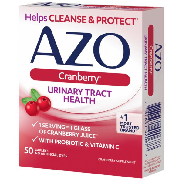 AZO Cranberry Urinary Tract Health, Dietary Supplement, Tablets, 50ct