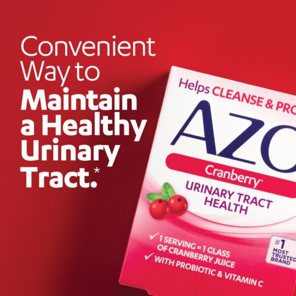 AZO Cranberry Urinary Tract Health, Dietary Supplement, Tablets, 50ct