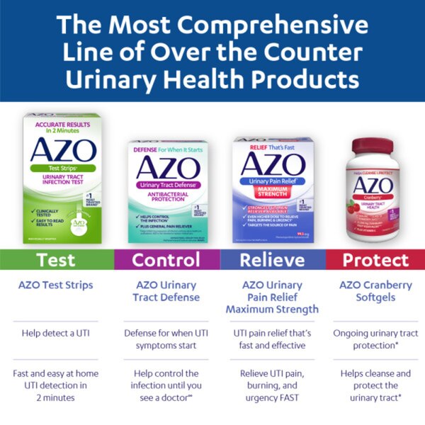 AZO Urinary Tract Health Dietary Supplement, Cranberry Softgels