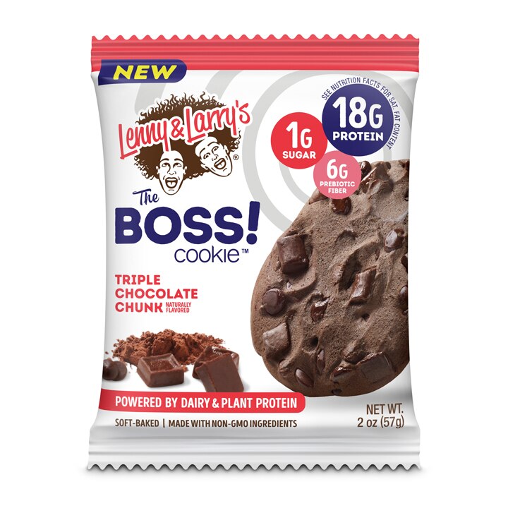 Lenny & Larry's The Boss Cookie, Triple Chocolate Chunk, 2 oz