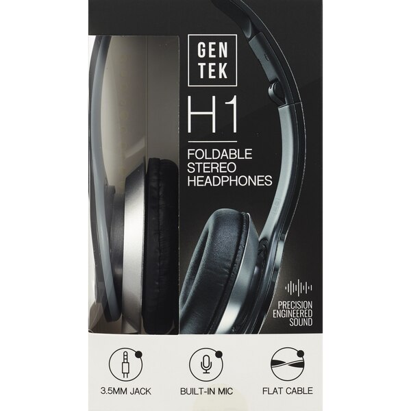 GENTEK H1 Foldable Stereo Headphones