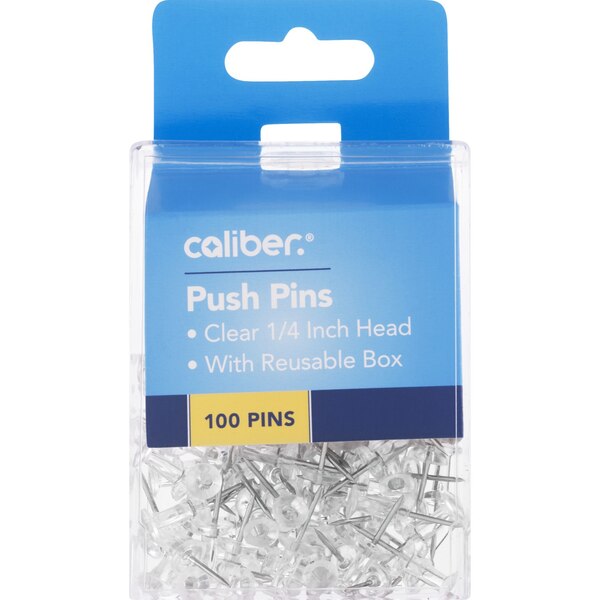 Caliber Push Pins