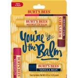 Burt's Bees You're the Balm Lip Balm 4 Pack, Beeswax, Wild Cherry, Vanilla Bean and Watermelon, thumbnail image 1 of 10