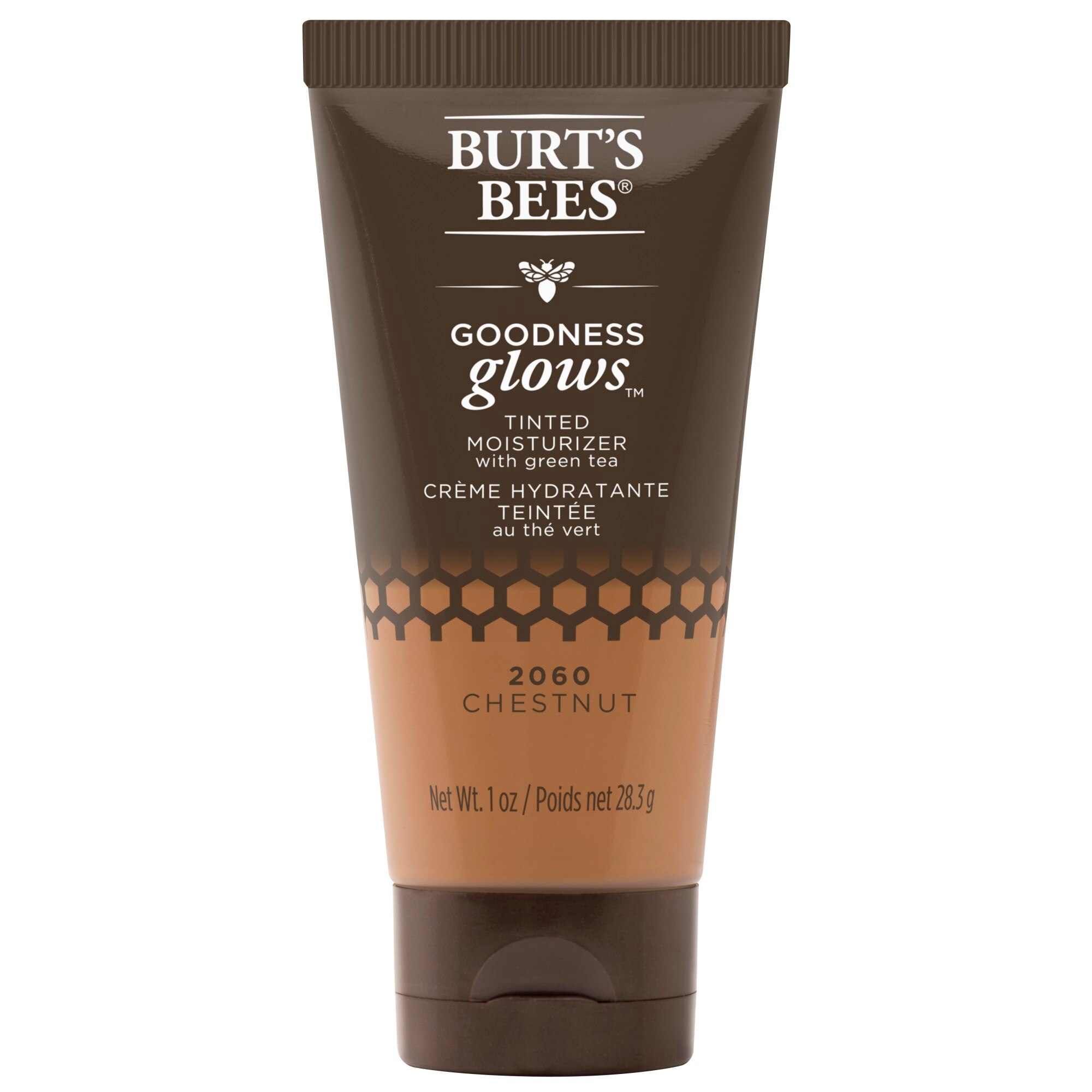 Burt's Bees Goodness Glows Tinted Moisturizer, Rich in Antioxidants