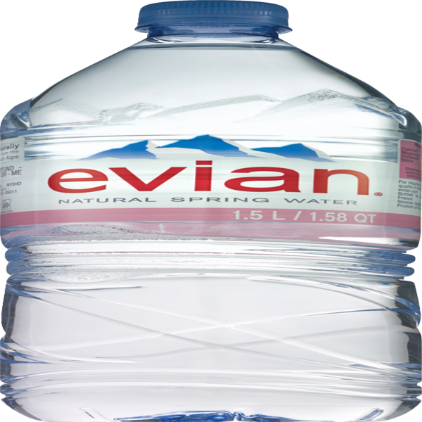 Evian Natural Spring Water 50.7 OZ